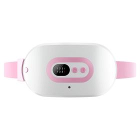 Portable Heating Pad for Cramps Fast Heating Pad for Women Girl Cordless Menstrual Heating Pad with 3 Heat Levels and 3 Massage Modes for Back Belly