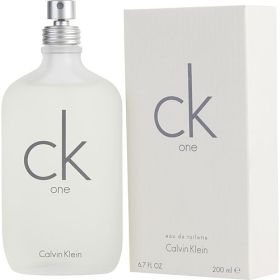 CK ONE by Calvin Klein (Scent: Bergamot, Papaya, Lemon, Mandarin Orange, Cardamom, Green Notes, Pineapple, Lily of the Valley, Jasmine, Orris Root, Rose, Violet, Nutmeg, Oakmoss, Cedar, Musk, Amber, Sandalwood, Option: UNISEX, size: 6.7 OZ)