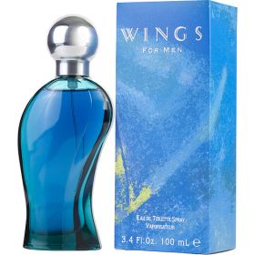 WINGS by Giorgio Beverly Hills (Scent: Gardenia, Lily, Passion Flower, Rose, Osmanthus, Option: MEN, size: 3.4 OZ)