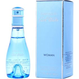 COOL WATER by Davidoff (Scent: Melon, Lily, Calone, Lotus, Black Currant, Lemon, Quince, Pineapple, Lily of the Valley, Water Lily, Rose, Jasmine, Lotus, Hawthorn, Honey, Raspberry, Musk, Vetiver, Sandalwood, Peach, Vanilla, Violet Root, Blackberry, Option: WOMEN, size: 1.7 OZ)
