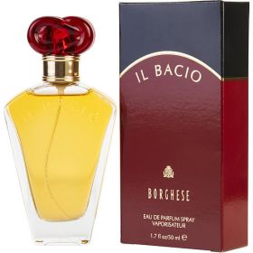 IL BACIO by Borghese (Scent: Freesia, Honeysuckle, Jasmine, Lily-of-the-valley, Rose, Option: WOMEN, size: 1.7 OZ)