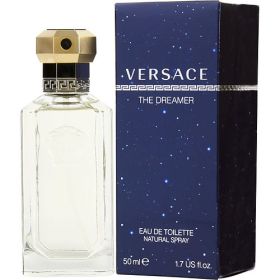 DREAMER by Gianni Versace (Scent: Sage, Mandarin Orange, Lavender, Geranium, Rose, Tobacco, Carnation, Cedar, Vetiver, Tonka Bean, Fir, Option: MEN, size: 1.7 OZ)