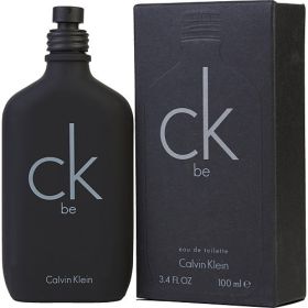 CK BE by Calvin Klein (Scent: Juniper, Mandarin Orange, Mint, Bergamot, Green Notes, Lavender, Peach, Freesia, Jasmine, Orchid, Magnolia, Green Grass, Cedar, Musk, Opoponax, Vanilla, Amber, Sandalwood, Option: UNISEX, size: 3.4 OZ)