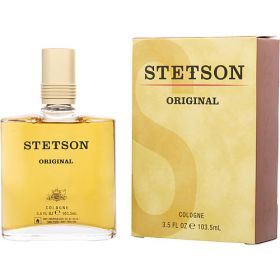 STETSON by Stetson (Scent: Sage, Citrus,  Vetiver, Cedar, Patchouli,  Musk, Honey, Amber, Vanilla, Tonka Bean, Option: MEN, size: 3.5 OZ)