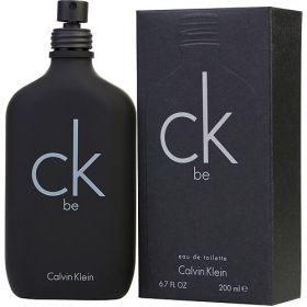 CK BE by Calvin Klein (Scent: Juniper, Mandarin Orange, Mint, Bergamot, Green Notes, Lavender, Peach, Freesia, Jasmine, Orchid, Magnolia, Green Grass, Cedar, Musk, Opoponax, Vanilla, Amber, Sandalwood, Option: UNISEX, size: 6.7 OZ)