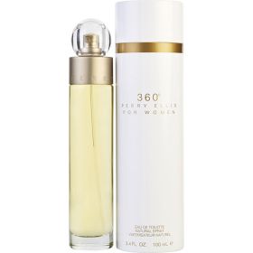 PERRY ELLIS 360 by Perry Ellis (Scent: Lily, Melon, Osmanthus, Rose, Tangerine, Option: WOMEN, size: 3.4 OZ)