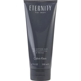 ETERNITY by Calvin Klein (Scent: Jasmine, Basil, Orange Blossom, Lily, Sandalwood, Option: MEN, size: 6.7 OZ)