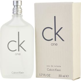 CK ONE by Calvin Klein (Scent: Bergamot, Papaya, Lemon, Mandarin Orange, Cardamom, Green Notes, Pineapple, Lily of the Valley, Jasmine, Orris Root, Rose, Violet, Nutmeg, Oakmoss, Cedar, Musk, Amber, Sandalwood, Option: UNISEX, size: 1.7 OZ)