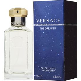 DREAMER by Gianni Versace (Scent: Sage, Mandarin Orange, Lavender, Geranium, Rose, Tobacco, Carnation, Cedar, Vetiver, Tonka Bean, Fir, Option: MEN, size: 3.4 OZ)