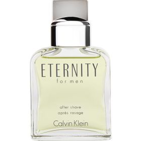 ETERNITY by Calvin Klein (Scent: Jasmine, Basil, Orange Blossom, Lily, Sandalwood, Option: MEN, size: 3.4 OZ)