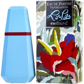 LOU LOU by Cacharel (Scent: Chinese Cinnamon Wood, Anise, Plum, Jasmine, Lily, Cassia, Iris, Violet, Mimosa, Ylang-Ylang, Heliotrope, Orris Root, Orange Blossom, Tuberose, Incense, Vanilla, Musk, Sandalwood, Benzoin, Option: WOMEN, size: 1.7 OZ)