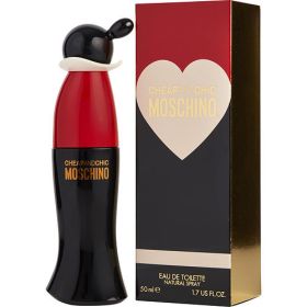 CHEAP & CHIC by Moschino (Scent: Bergamot, Petitgrain, Yuzu, Brazilian Rosewood, Water Lily, Option: WOMEN, size: 1.7 OZ)
