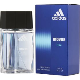 ADIDAS MOVES by Adidas (Scent: Green Apple, Tomato Leaf, Black Pepper, Star Anise, Mint, Option: MEN, size: 1.7 OZ)