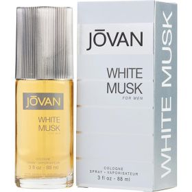 JOVAN WHITE MUSK by Jovan (Scent: Mint, Thyme, Melon, Granny Smith Apple, Citruses, Option: MEN, size: 3 OZ)