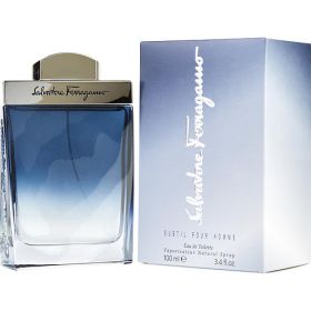SUBTIL by Salvatore Ferragamo (Scent: Mandarin, lotus leaves, cardamom and ginger, coriander and bay rose, macy, davana and violets, patchouli, dry amber and musk., Option: MEN, size: 3.4 OZ)