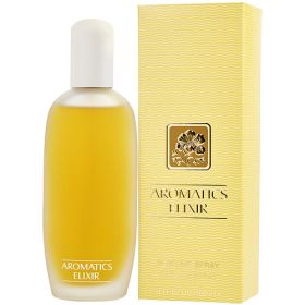 AROMATICS ELIXIR by Clinique (Scent: tuberose, patchouli, sandalwood, musk, oakmoss, Option: WOMEN, size: 3.4 OZ)