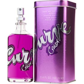 CURVE CRUSH by Liz Claiborne (Scent: Citruses, Floral notes, Tea, Milk, Sugar, Option: WOMEN, size: 3.4 OZ)