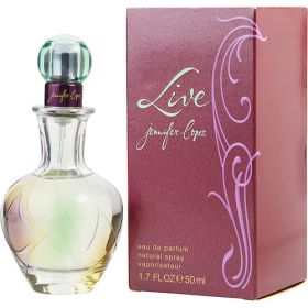 LIVE JENNIFER LOPEZ by Jennifer Lopez (Scent: Sicilian lemon, Bergamot, Pineapple, Red currant, Peony, Option: WOMEN, size: 1.7 OZ)