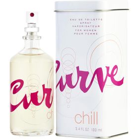 CURVE CHILL by Liz Claiborne (Scent: Lemon, Green Tea, Ginger, Freesia, Peony, Option: WOMEN, size: 3.4 OZ)