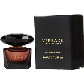 VERSACE CRYSTAL NOIR by Gianni Versace (Scent: Ginger, Cardamom, Pepper, Orange Blossom, Amber, Option: WOMEN, size: 0.17 OZ)