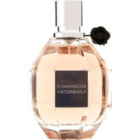 FLOWERBOMB by Viktor & Rolf (Scent: Osmanthus, Tea, Bergamot, Orchid, Rose, Freesia, African Orange Flower, Jasmine, Patchouli, Musk, Option: WOMEN, size: 3.4 OZ)