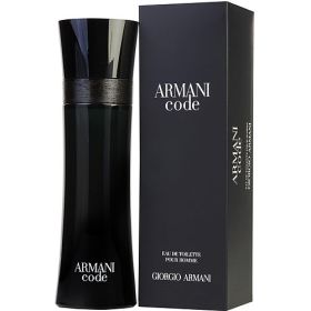 ARMANI CODE by Giorgio Armani (Scent: tonka bean, tobacco, leather, star anise, olive blossom, Option: MEN, size: 4.2 OZ)