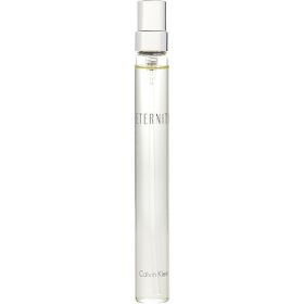 ETERNITY by Calvin Klein (Scent: Sage, Freesia, Mandarin Orange, Green Notes, Citruses, Marigold, Jasmine, Narcissus, Violet, Rose, Lily of the Valley, Carnation, Lily, Heliotrope, Musk, Patchouli, Amber, Sandalwood, Option: WOMEN, size: 0.33 OZ)