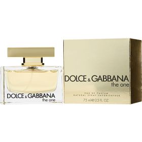 THE ONE by Dolce & Gabbana (Scent: Bergamot, Peach, Litchi, Mandarin Orange, Musk, Option: WOMEN, size: 2.5 OZ)