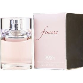 BOSS FEMME by Hugo Boss (Scent: Tangerine, Freesia, Black Currant, Bulgarian Rose, Jasmine, Lily, Lemon Tree, Amber, Apricot, Option: WOMEN, size: 2.5 OZ)