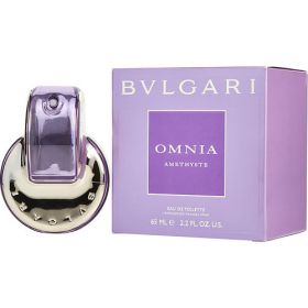 BVLGARI OMNIA AMETHYSTE by Bvlgari (Scent: Grapefruit , Green Sap, Bulgarian Rose, Iris, Solar Woods, Option: WOMEN, size: 2.2 OZ)