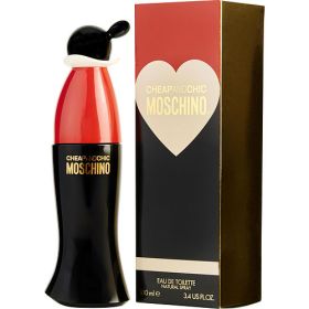 CHEAP & CHIC by Moschino (Scent: Bergamot, Petitgrain, Yuzu, Brazilian Rosewood, Water Lily, Option: WOMEN, size: 3.4 OZ)