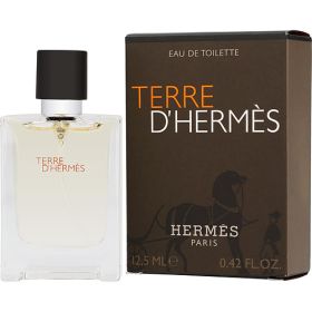 TERRE D'HERMES by Hermes (Scent: Grapefruit, Orange, Pelargonium, Pepper, Benzoin, Vetiver, Cedar, Patchouli, Option: MEN, size: 0.42 OZ)