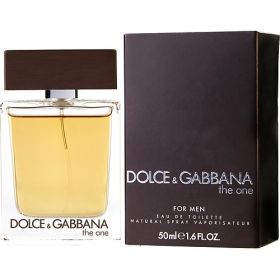 THE ONE by Dolce & Gabbana (Scent: Grapefruit, Basil, Coriander, Cardamom, Orange Blossom, Ginger, Tobacco, Cedar, Amber, Option: MEN, size: 1.6 OZ)