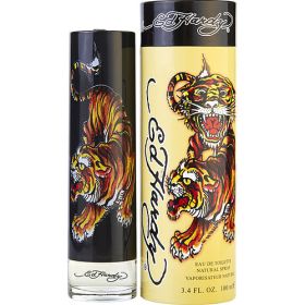 ED HARDY by Christian Audigier (Scent: amber, bergamot, mandarin, clary sage, thuja, sequoia, Option: MEN, size: 3.4 OZ)