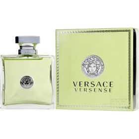 VERSACE VERSENSE by Gianni Versace (Scent: Bergamot, Fig, Green mandarin, Citruses, Pear, Option: WOMEN, size: 3.4 OZ)