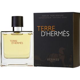 TERRE D'HERMES by Hermes (Scent: Grapefruit, Orange, Pelargonium, Pepper, Benzoin, Vetiver, Cedar, Patchouli, Option: MEN, size: 2.5 OZ)