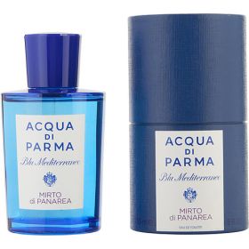 ACQUA DI PARMA BLUE MEDITERRANEO MIRTO DI PANAREA by Acqua di Parma (Scent: Lemon, Bergamot, Basil, Rose, Jasmine, Option: UNISEX, size: 5 OZ)