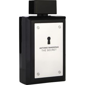 THE SECRET by Antonio Banderas (Scent: Cinnamon, Grapefruit, Pepper, Mint, Woodsy notes, Option: MEN, size: 3.4 OZ)
