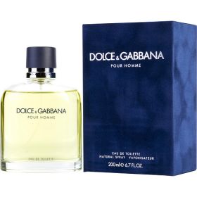DOLCE & GABBANA by Dolce & Gabbana (Scent: Mandarin Orange, Citruses, Neroli, Bergamot, Pepper, Sage, Lavender, Tobacco, Cedar, Tonka Bean, Option: MEN, size: 6.7 OZ)