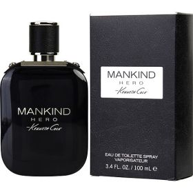 KENNETH COLE MANKIND HERO by Kenneth Cole (Scent: Lemon, Coriander, Mountain Air, Vanilla, Clary Sage, Option: MEN, size: 3.4 OZ)