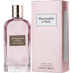 ABERCROMBIE & FITCH FIRST INSTINCT by Abercrombie & Fitch (Scent: Grapefruit, Passionfruit, Magnolia, Orange Blossom, Butterfly Orchid, Tonka Bean, Amber, Option: WOMEN, size: 3.4 OZ)