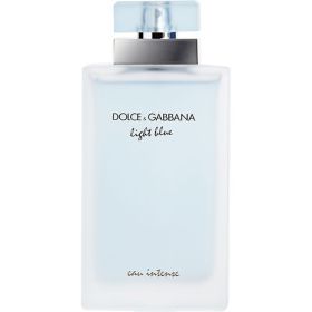 D & G LIGHT BLUE EAU INTENSE by Dolce & Gabbana (Scent: Granny Smith Apple, Lemon, Jasmine, Marigold, Musk, Amberwood, Option: WOMEN, size: 3.3 OZ)