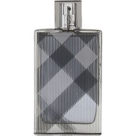 BURBERRY BRIT by Burberry (Scent: Cardamom, Bergamot, Ginger, Green Mandarin, Spicy Notes, Wild Rose, Cedar, Nutmeg, Gray Musk, Cedar, Oriental Woody Notes, Patchouli, Tonka Bean, Option: MEN, size: 3.3 OZ)