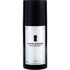THE SECRET by Antonio Banderas (Scent: Cinnamon, Grapefruit, Pepper, Mint, Woodsy notes, Option: MEN, size: 5.1 OZ)