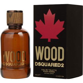 DSQUARED2 WOOD by Dsquared2 (Scent: Mandarin Orange, Sicilian Lemon, Violet Leaf, Ginger, Cardamom, Option: MEN, size: 3.4 OZ)